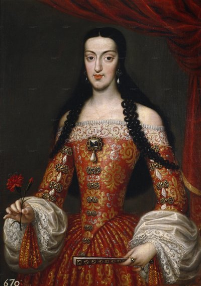 Mary Louise of Orleans, Queen of Spain by José García Hidalgo